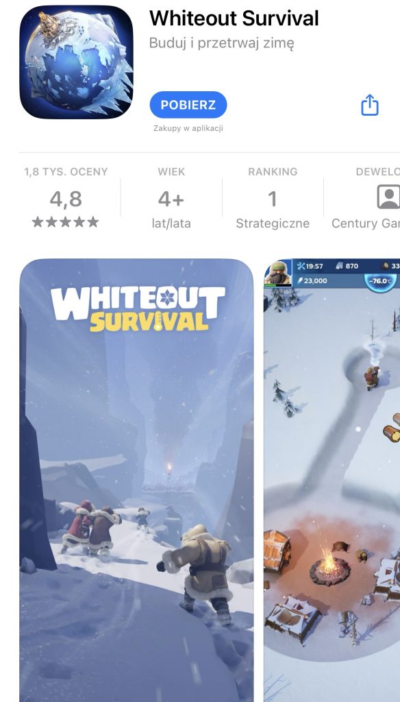 Whiteout Survival - gra iphone