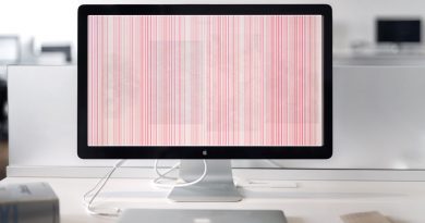 Różowy ekran monitora - co się stało?